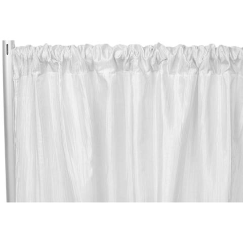 Timeless White Curtain Drape Panels For Windows- Cv Linens