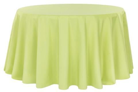 Round tablecloth avocado green cut flower coffee table cover cloth light  luxury high-level small round tablecloth