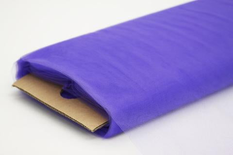5 Bulk Tulle Fabric Roll purple - at 
