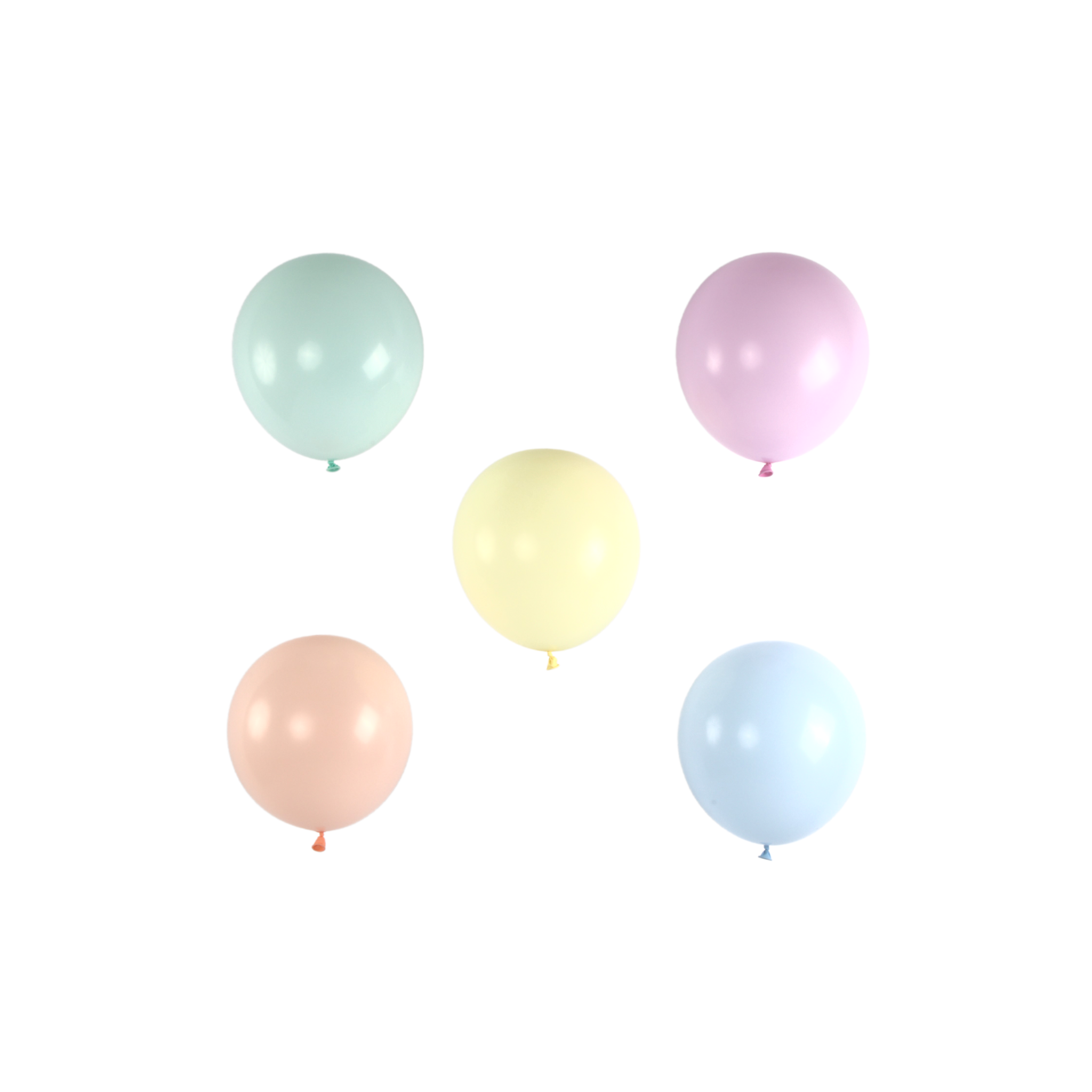 Matte Pastel Balloon Garland DIY, How To