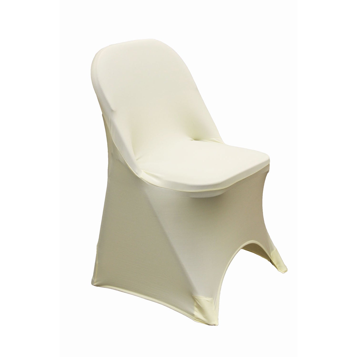 Stretch Spandex Lifetime Folding Chair Cover White 