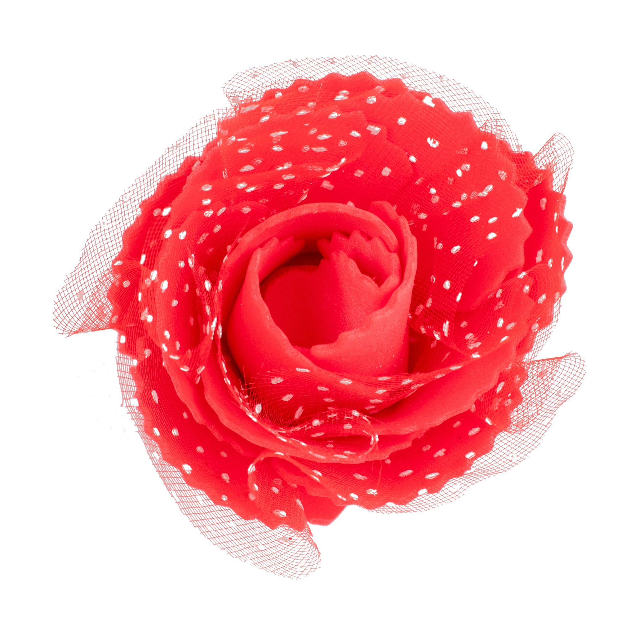 100 pcs/lot Glitter Flowers Foam Rose Heads Flower Decoration