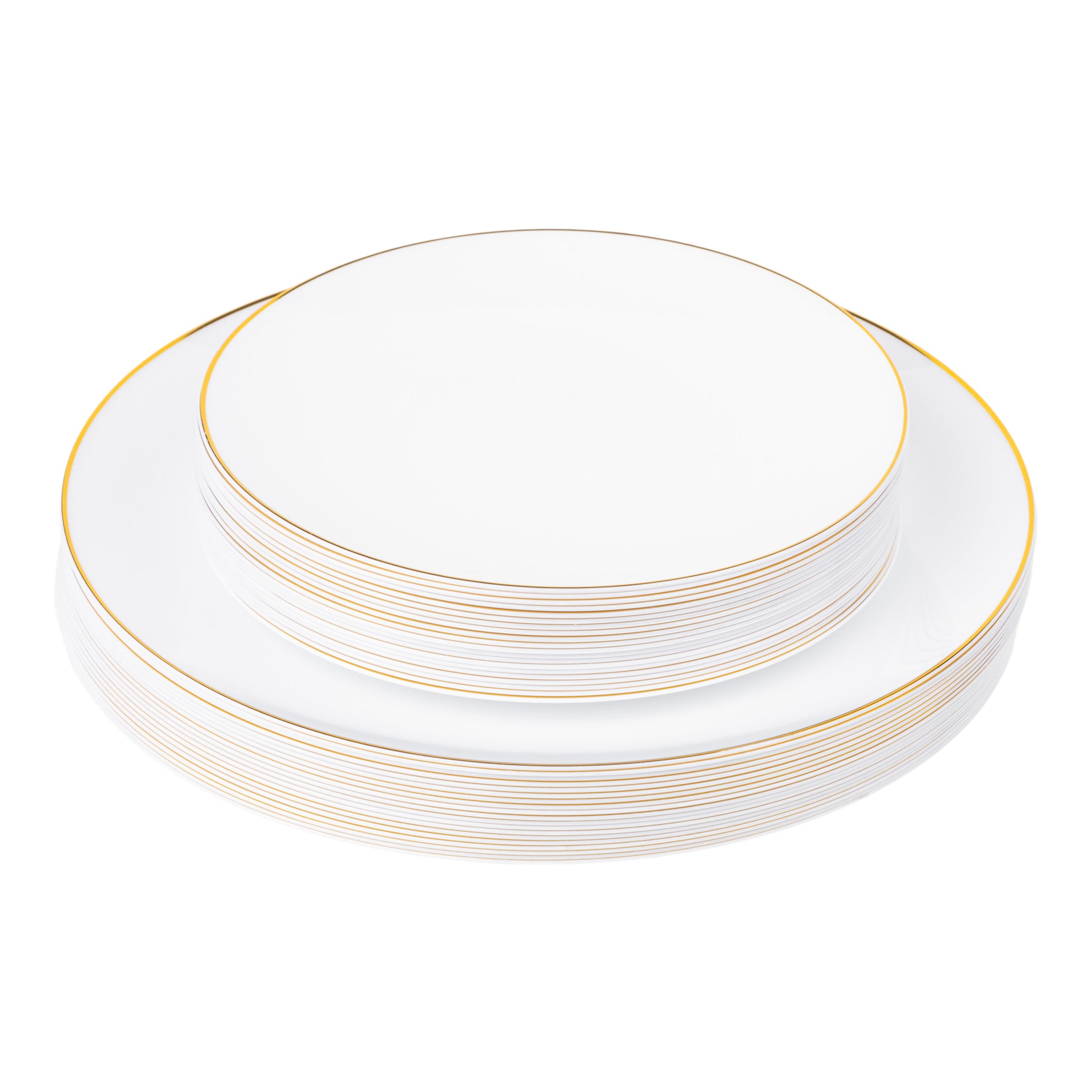 http://www.cvlinens.com/cdn/shop/products/Modern-Disposable-Plastic-Plates-40-Pieces-Combo-Pack-White-Gold-Trimmed.jpg?v=1614697690
