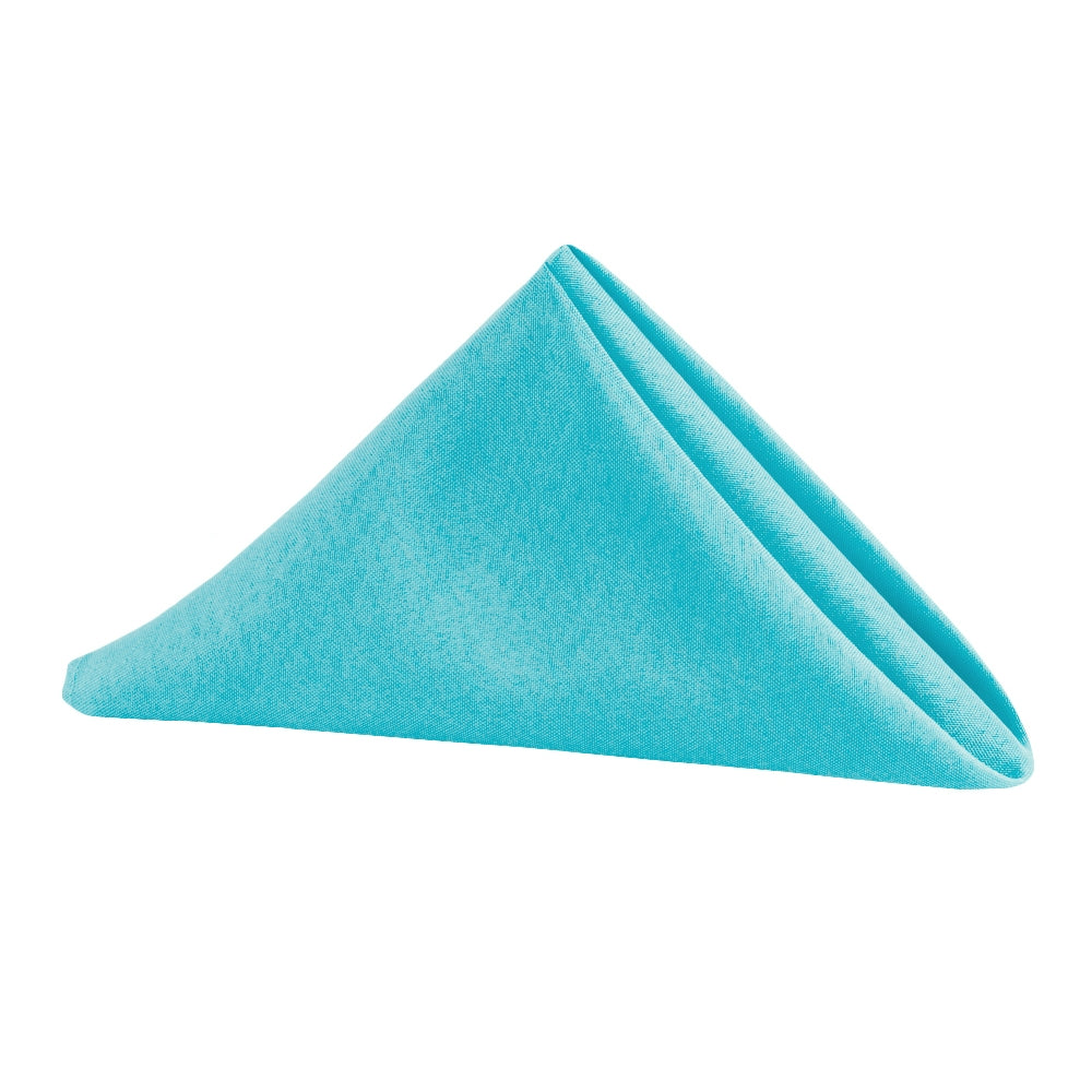 Polyester Napkin 20x20 – Aqua Blue - CV Linens