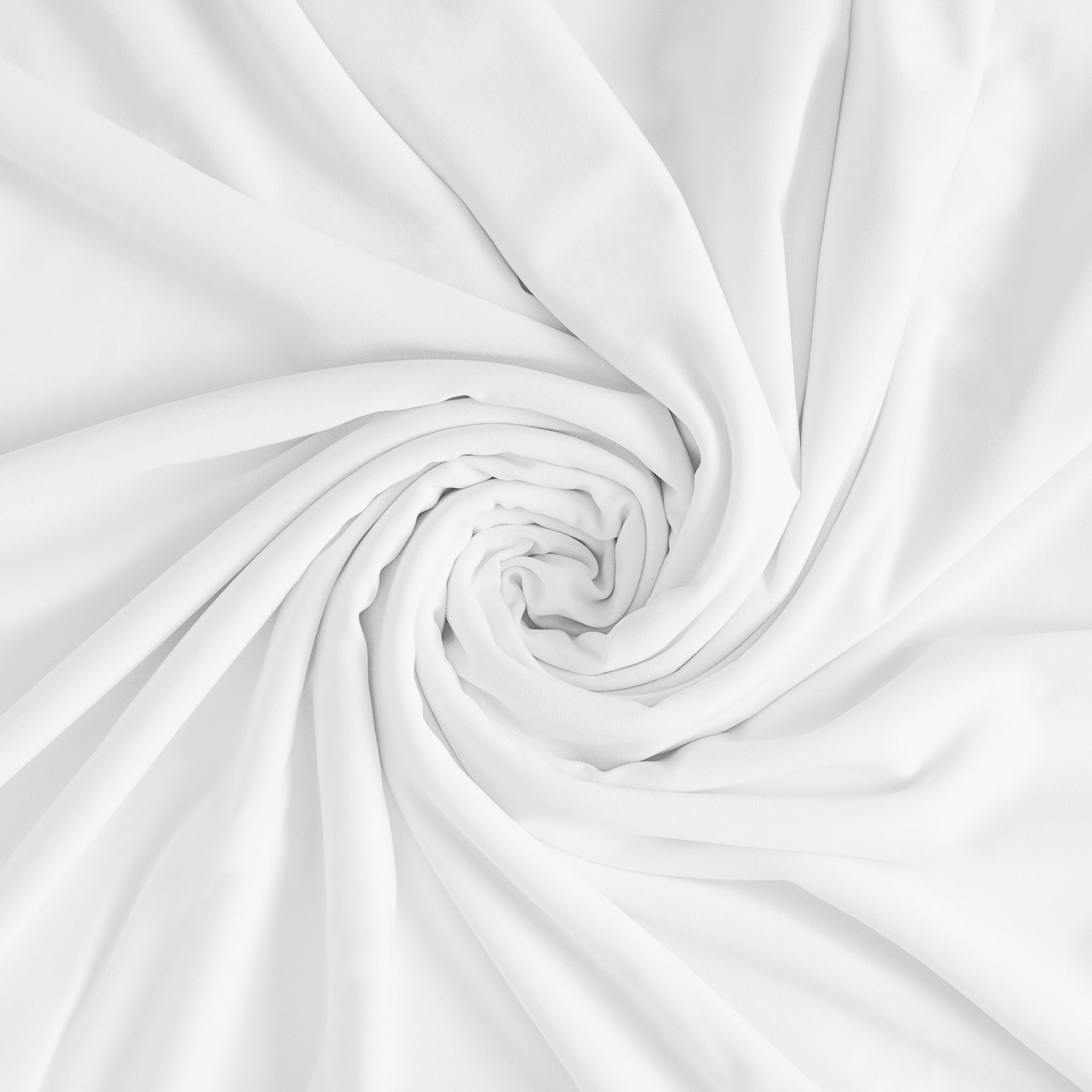 white cotton fabric roll