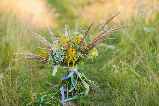 wildflowers bridal bouquet