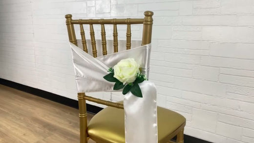 double wrap chair sash