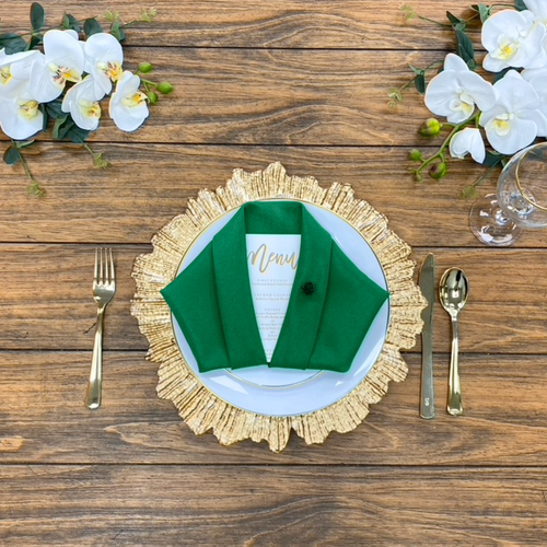 tuxedo napkin fold