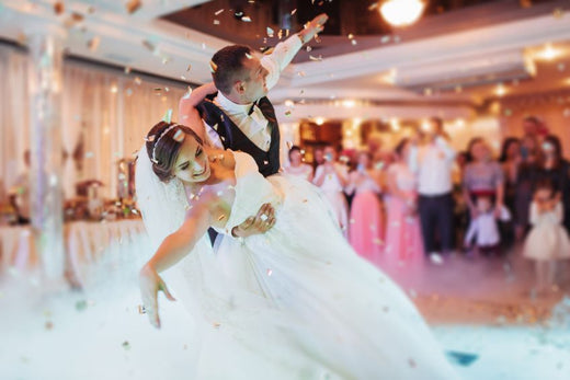 wedding couple dancing