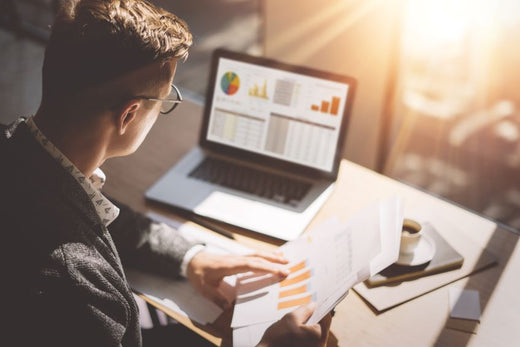 young businessman working