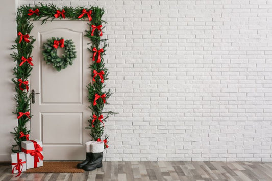 christmas door decor