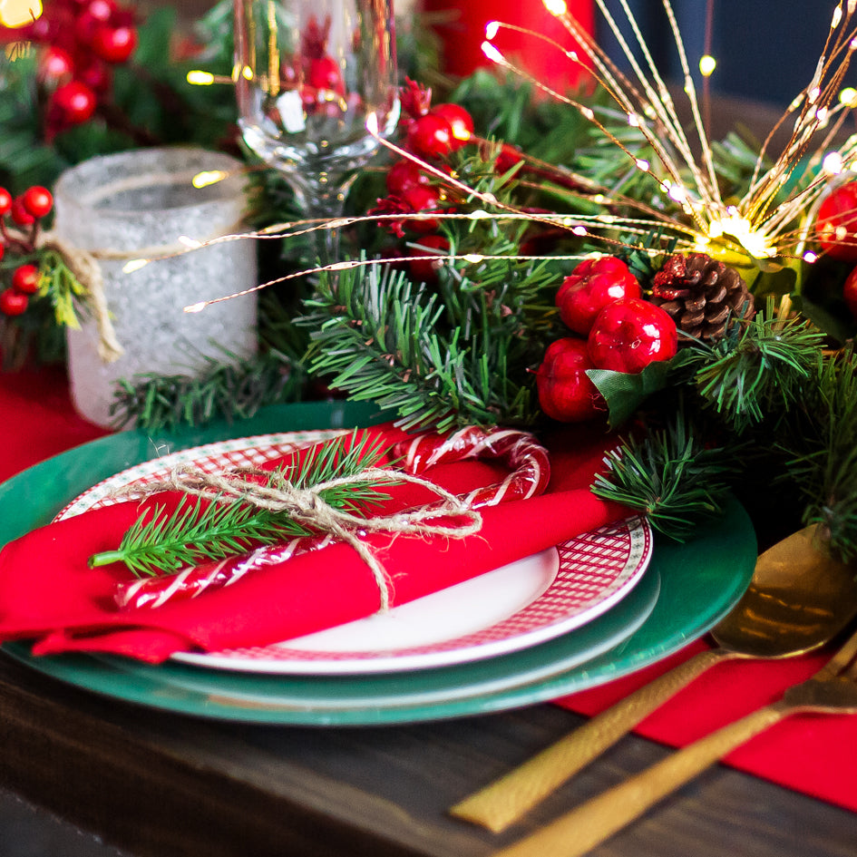 Merry Christmas Dinner Napkins. Christmas Linen Cloth Napkins. Xmas Accent  Festive Napkin. Christmas Table Linen/cotton Napkins. 