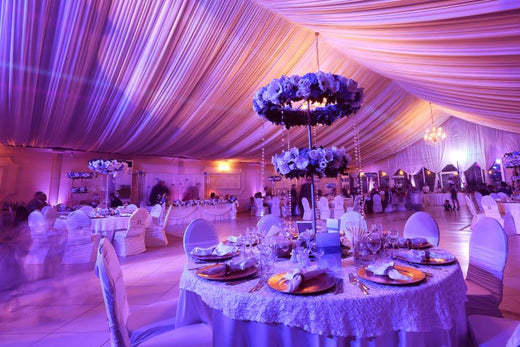 wedding table linens