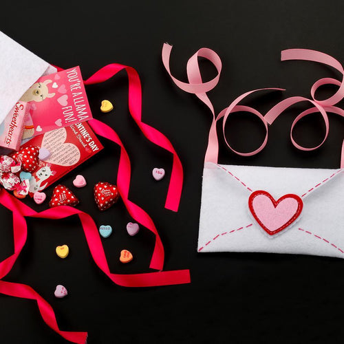 diy felt valentine envelopes - cvlinens