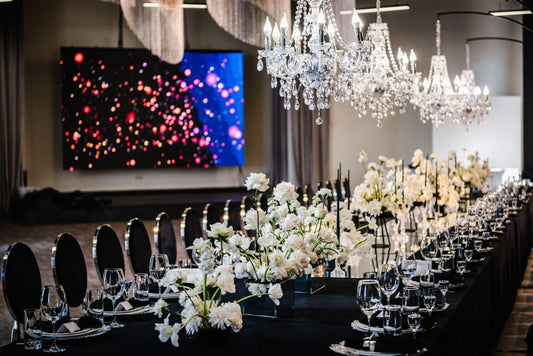 luxury wedding table