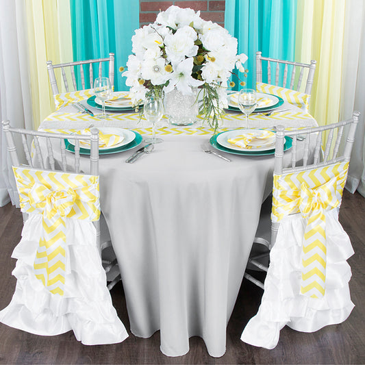 Make Your Silver Tablecloths go a Long Way