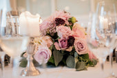 pink-roses-centerpieces