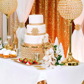 Crystal Cake Stand - CV Linens