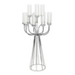 12 Arms Candle Holder Wedding Candelabra Table Centerpiece 48"H - Silver