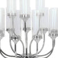 12 Arms Candle Holder Wedding Candelabra Table Centerpiece 48"H - Silver