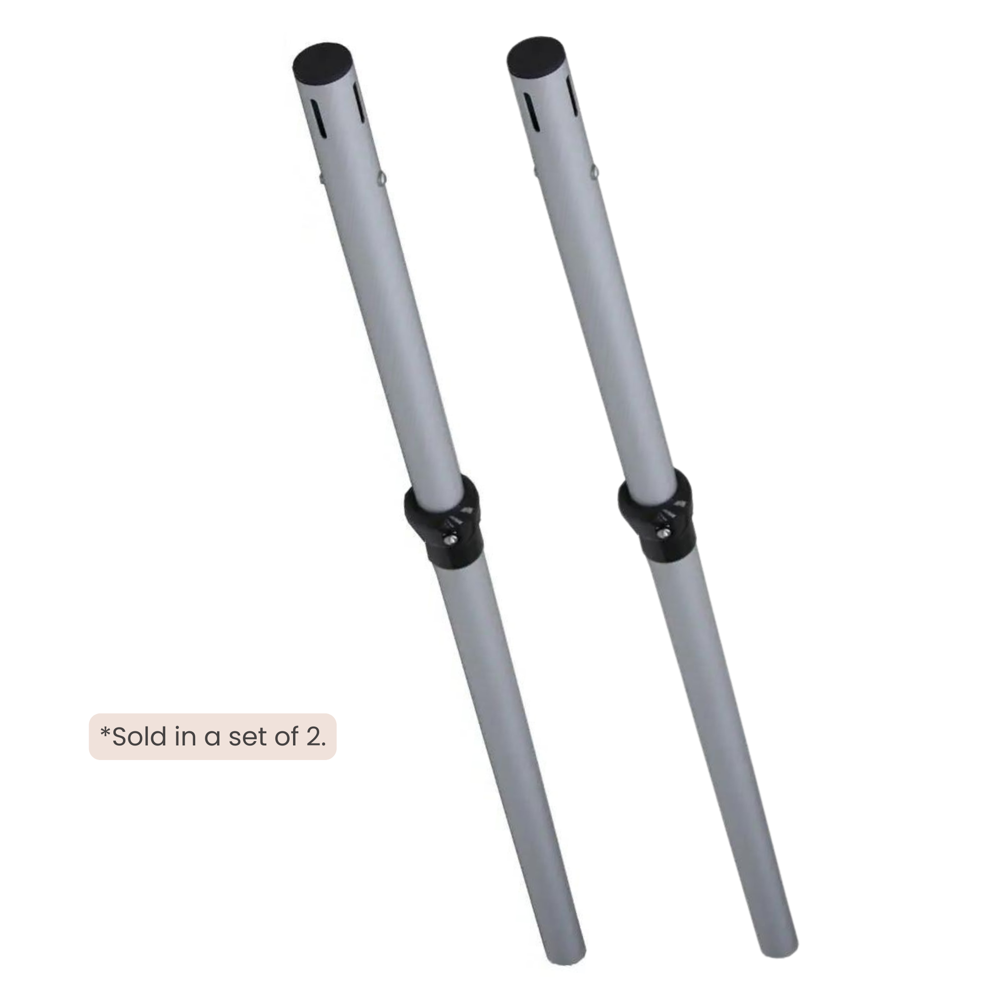 2 pc Telescopic Slip-fit Upright 6ft to 10ft with slip lock collar