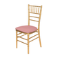 5 pcs/pk Spandex Chiavari Seat Pad Cover - Dusty Rose/Mauve