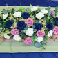 Artificial DIY Foam Rose Stems (50 pcs) - Navy Blue