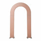 Open Center Spandex Arch Cover - Blush/Rose Gold