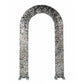 Payette Sequin Open Center Arch Cover - Silver