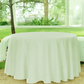 Round Polyester 132" Tablecloth - Sage Green