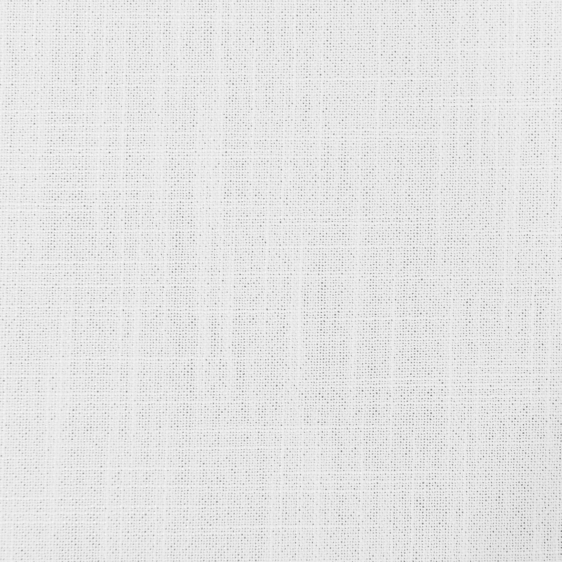 Premium Linen-Look Panama Weave 90"x156" Rectangle Tablecloth - White