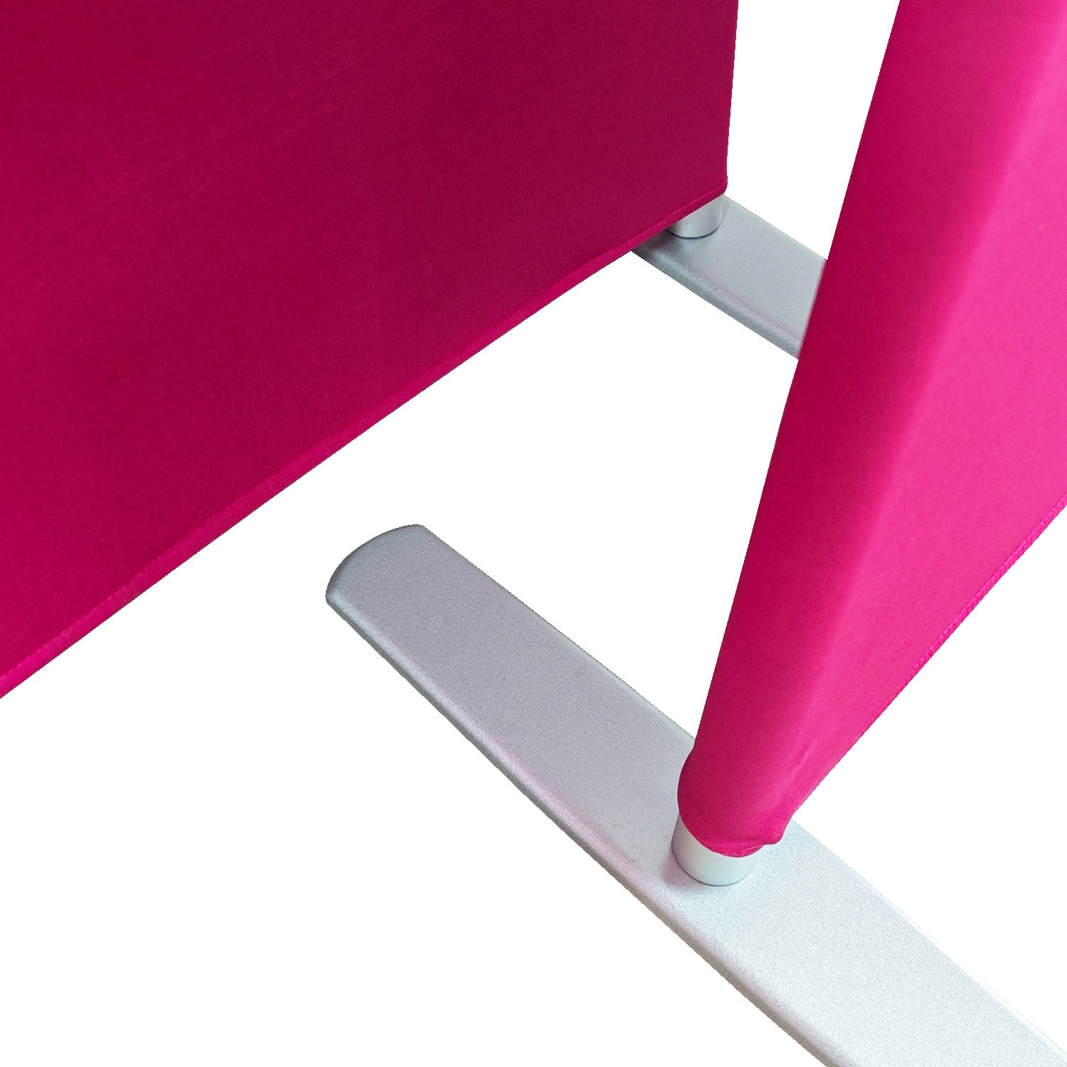 Spandex Arch Covers for Heavy Duty Rectangular Backdrop Frame 3pc/set - Fuchsia