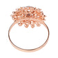 10 pc/pk Royal Diamond Napkin Ring Holder - Blush/Rose Gold