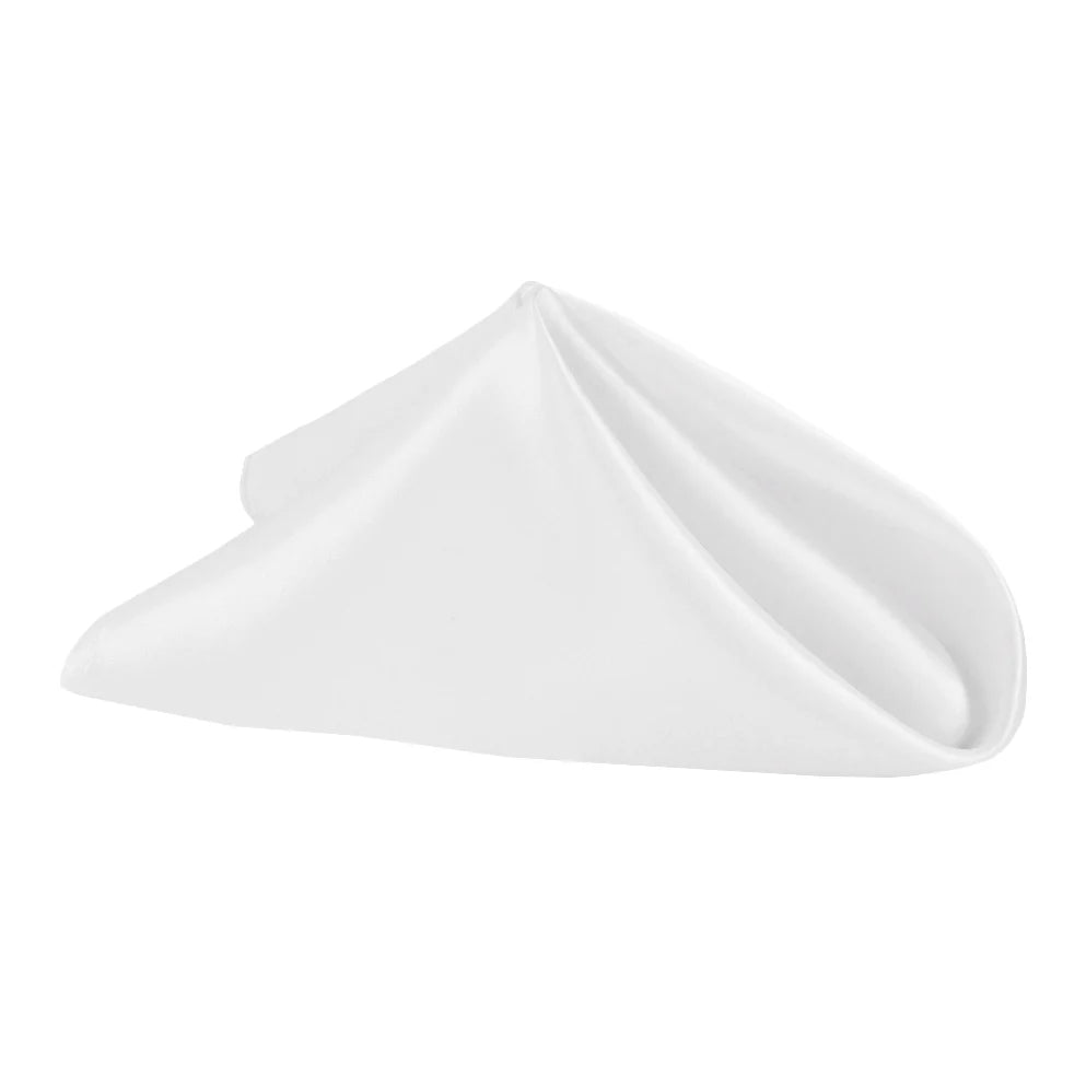 Satin Napkin 20"x20" - Light Ivory/Off White