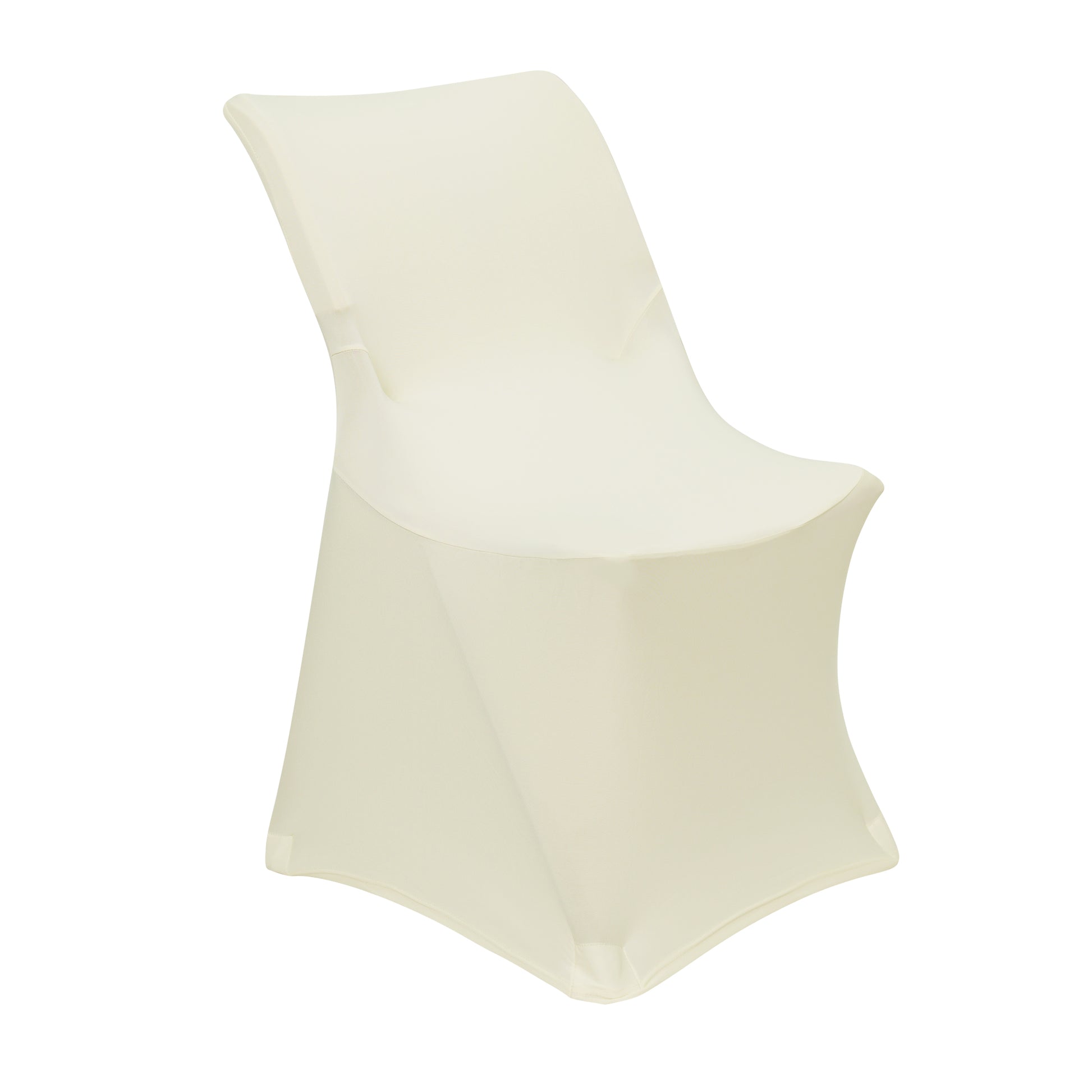 Classic Lifetime Spandex Folding Chair Cover - Ivory