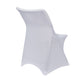 Classic Lifetime Spandex Folding Chair Cover - White