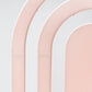 Spandex Cover for Rainbow Multi-Tier Arch (3 pc/set) - Blush/Rose Gold