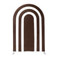 Spandex Cover for Rainbow Multi-Tier Arch (3 pc/set) - Chocolate Brown