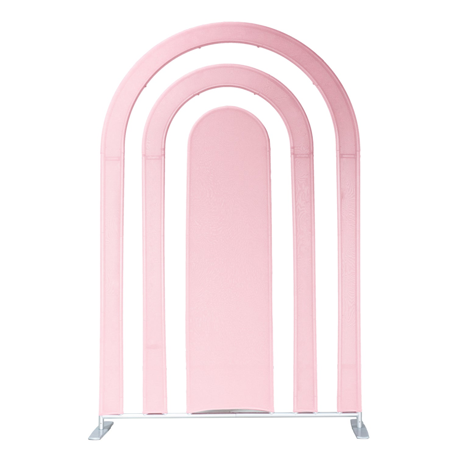 Spandex Cover for Rainbow Multi-Tier Arch (3 pc/set) - Pink