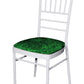 5 pcs/pk Velvet Spandex Chiavari Seat Pad Cover - Emerald Green