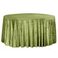 Velvet 120" Round Tablecloth - Dark Sage Green