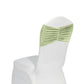 velvet sage green chair sash band