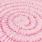 4pc/set Woven Fringe 15" Placemats - Pink