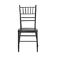 Black Aluminum Chiavari Chair 4pc/set