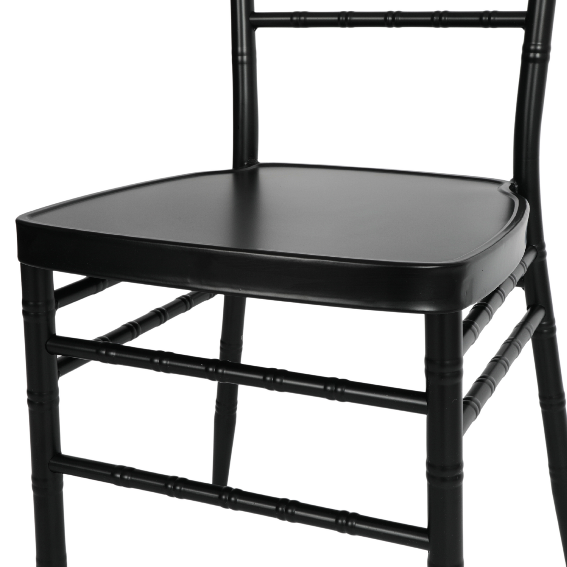 Black Aluminum Chiavari Chair 4pc/set