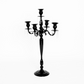 36" Candelabra Tabletop Centerpiece - Black