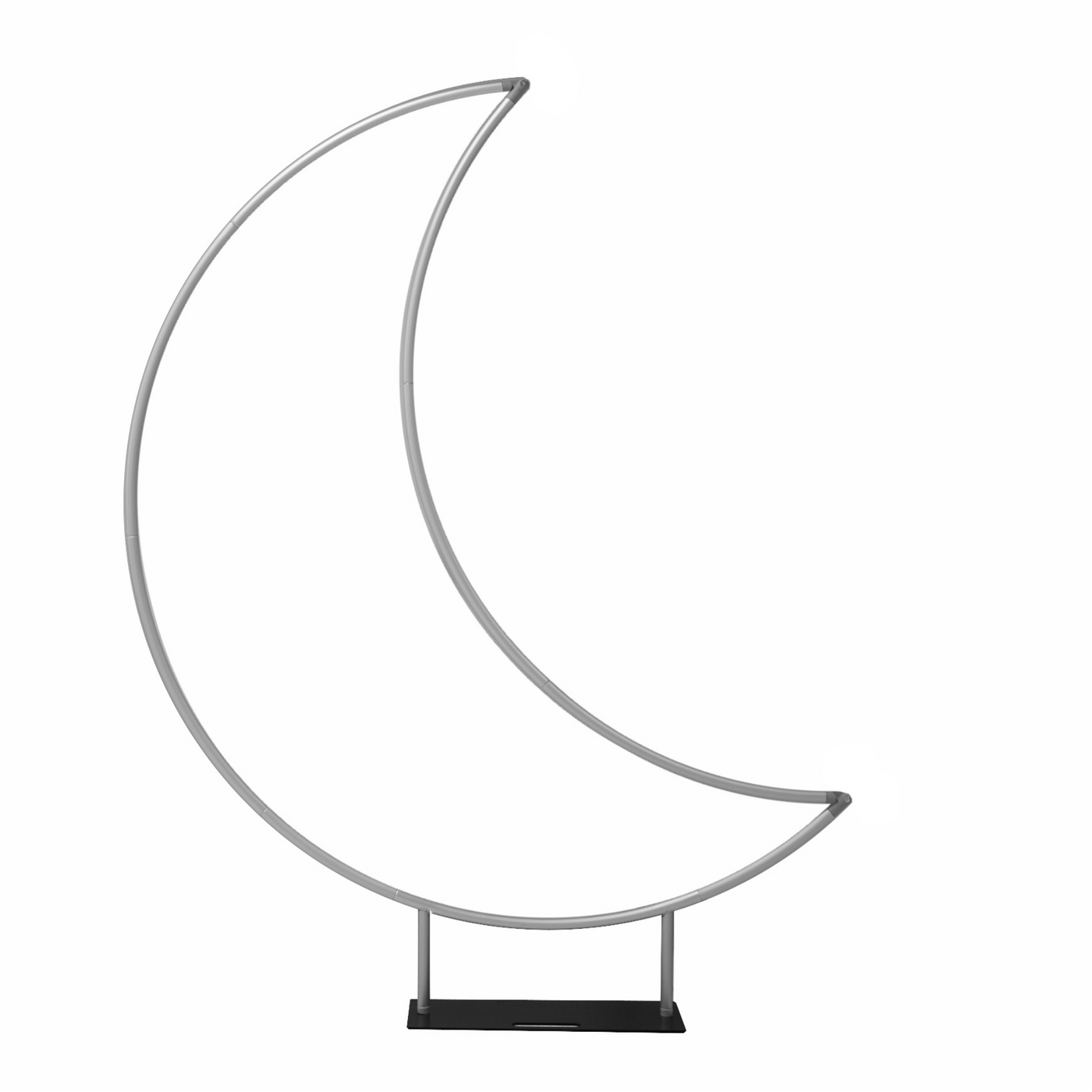 6.5ft Crescent Moon Arch Backdrop Stand - Elevate Your Event Decor– CV ...