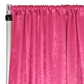 Crinkle Shimmer 10ft H x 52" W Drape/Backdrop Panel - Fuchsia