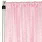 Crinkle Shimmer 10ft H x 52" W Drape/Backdrop Panel - Pink