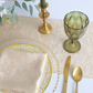 5 pcs/pk Crinkle Shimmer Napkin 20"x20" - Champagne